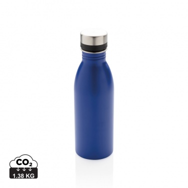 Logo trade advertising products image of: Deluxe stainless steel water bottle