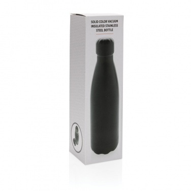 Logotrade promotional gifts photo of: Solid colour vacuum stainless steel bottle 500 ml
