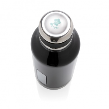 Logotrade promotional gift picture of: Leak proof vacuum bottle with logo plate