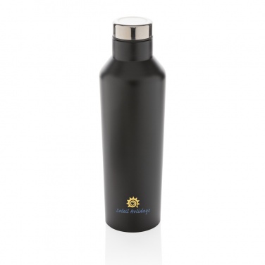 Logo trade advertising products image of: Modern vacuum stainless steel water bottle