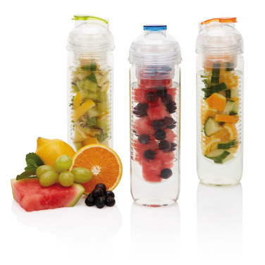Logo trade promotional giveaways image of: Water bottle with infuser