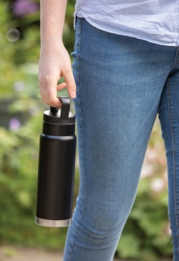 Logotrade business gifts photo of: Leakproof vacuum on-the-go bottle with handle