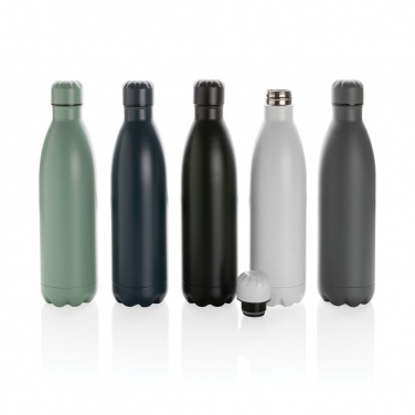 Logotrade promotional merchandise image of: Solid colour vacuum stainless steel bottle 750ml