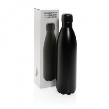 Logotrade promotional gift image of: Solid colour vacuum stainless steel bottle 750ml