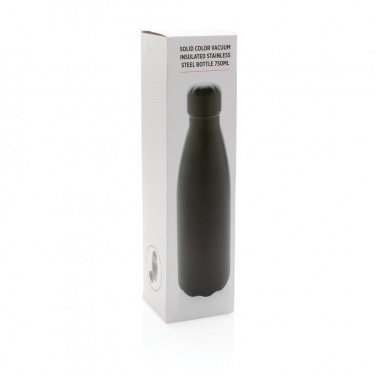Logotrade promotional product image of: Solid colour vacuum stainless steel bottle 750ml