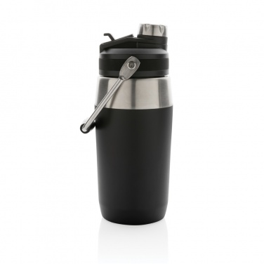 Logo trade promotional merchandise photo of: Vacuum stainless steel dual function lid bottle 500ml