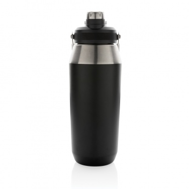 Logotrade promotional merchandise image of: Vacuum stainless steel dual function lid bottle 1L