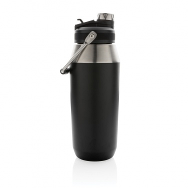 Logotrade promotional products photo of: Vacuum stainless steel dual function lid bottle 1L