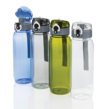 Logo trade promotional products image of: Yide RCS Recycled PET leakproof lockable waterbottle 800ml