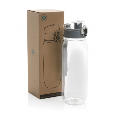 Logotrade promotional gift image of: Yide RCS Recycled PET leakproof lockable waterbottle 800ml