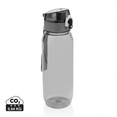 Logo trade corporate gifts picture of: Yide RCS Recycled PET leakproof lockable waterbottle 800ml