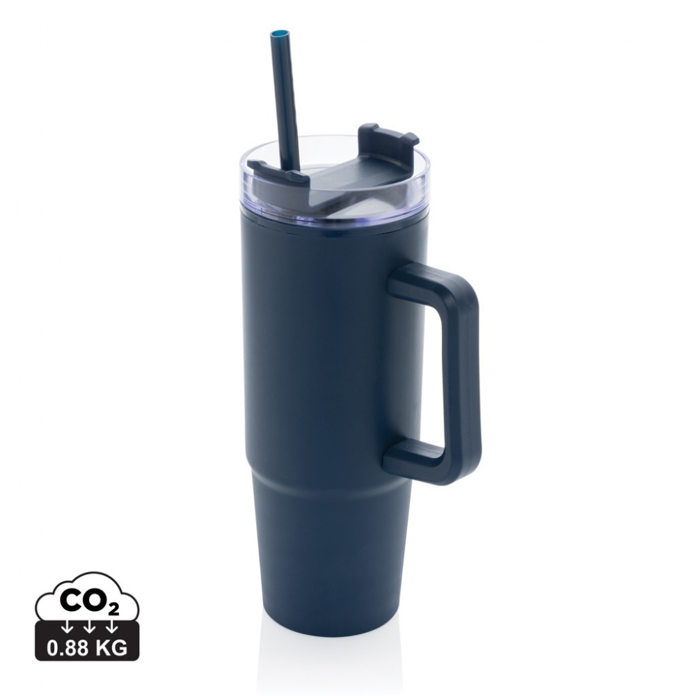 Logo trade promotional items picture of: Tana RCS plastic tumbler with handle 900ml