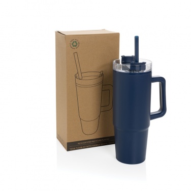 Logotrade promotional products photo of: Tana RCS plastic tumbler with handle 900ml
