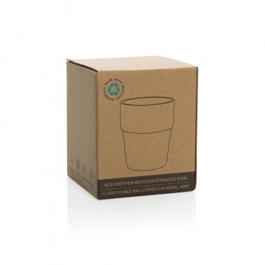 Logotrade promotional products photo of: Clark RCS double wall coffee cup 300ML