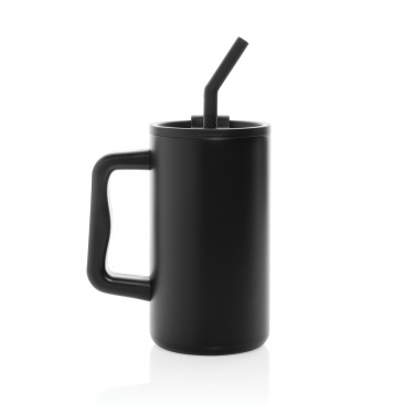 Logo trade promotional item photo of: Cube RCS certified recycled steel mug 800ml