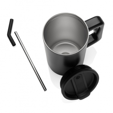 Logotrade promotional gift picture of: Cube RCS certified recycled steel mug 800ml