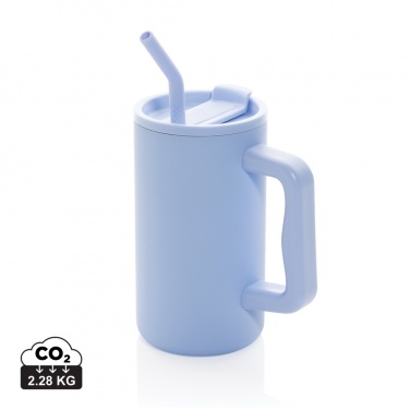 Logotrade promotional merchandise image of: Cube RCS certified recycled steel mug 800ml