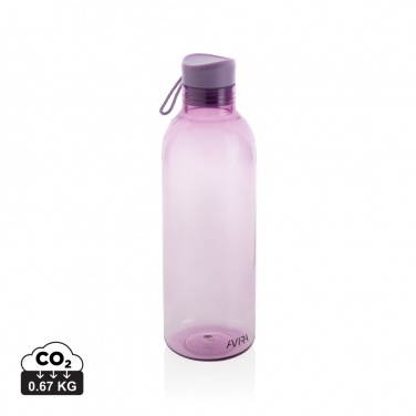 Logo trade business gifts image of: Avira Atik RCS Recycled PET bottle 1L