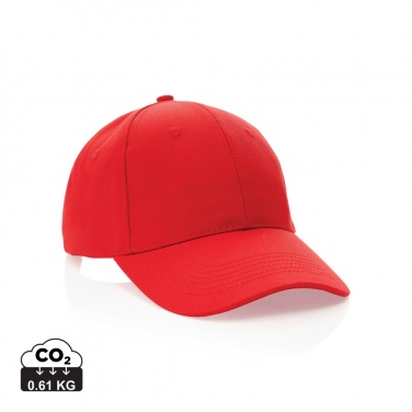 Logotrade promotional merchandise photo of: Impact 6 panel 280gr Recycled cotton cap with AWARE™ tracer