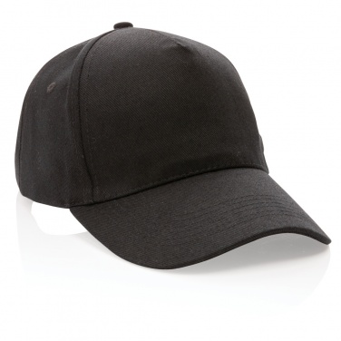 Logo trade advertising product photo of: Impact 5panel 280gr Recycled cotton cap with AWARE™ tracer