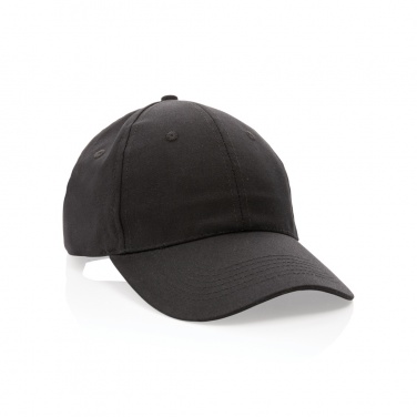 Logotrade promotional item image of: Impact 6 panel 190gr Recycled cotton cap with AWARE™ tracer