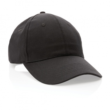 Logotrade promotional giveaway image of: Impact 6 panel 190gr Recycled cotton cap with AWARE™ tracer
