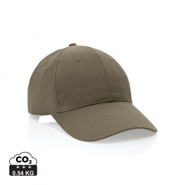 Logotrade promotional merchandise photo of: Impact 6 panel 190gr Recycled cotton cap with AWARE™ tracer