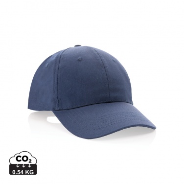 Logotrade promotional item image of: Impact 6 panel 190gr Recycled cotton cap with AWARE™ tracer