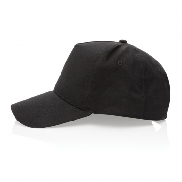Logotrade promotional items photo of: Impact 5 panel 190gr Recycled cotton cap with AWARE™ tracer