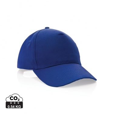 Logotrade advertising product picture of: Impact 5 panel 190gr Recycled cotton cap with AWARE™ tracer