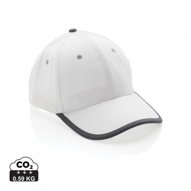 Logotrade promotional merchandise photo of: Impact AWARE™ Brushed rcotton 6 panel contrast cap 280gr