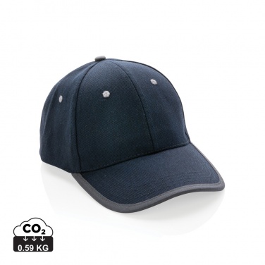 Logotrade promotional merchandise picture of: Impact AWARE™ Brushed rcotton 6 panel contrast cap 280gr
