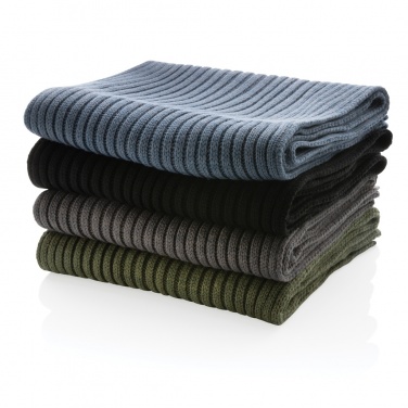 Logotrade promotional merchandise image of: Impact AWARE™ Polylana® knitted scarf 180 x 25cm