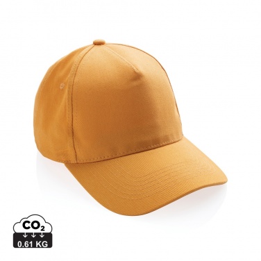 Logotrade promotional items photo of: Impact 5panel 280gr Recycled cotton cap with AWARE™ tracer
