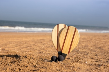 Logotrade promotional merchandise photo of: Wooden frescobol tennis set