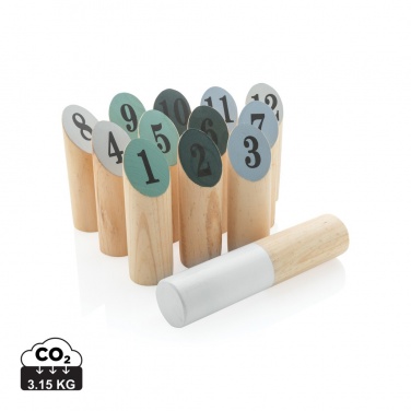Logo trade advertising products image of: Wooden scatter set