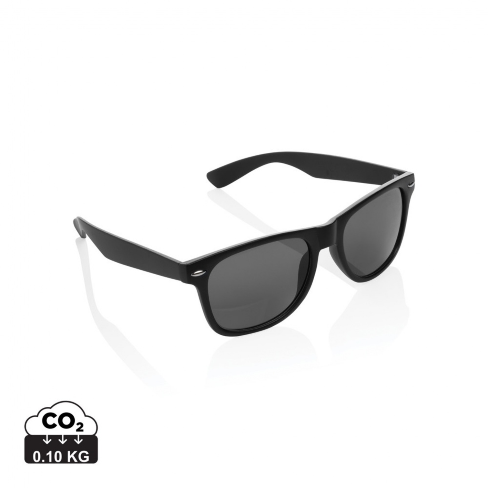 Logo trade promotional product photo of: GRS recycled PC plastic sunglasses