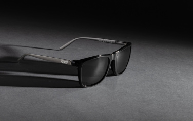 Logo trade business gifts image of: Swiss Peak RCS rplastic polarised sunglasses