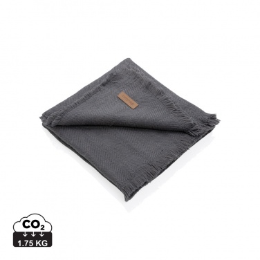 Logo trade business gifts image of: Ukiyo Aware™ Polylana® woven blanket 130x150cm