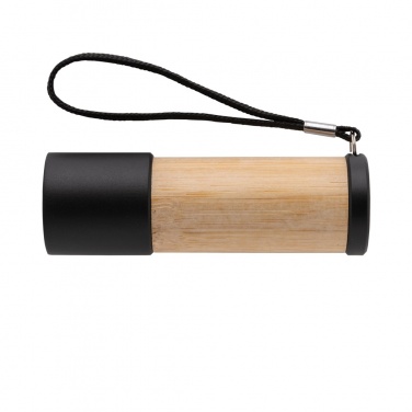 Logotrade promotional gifts photo of: Bamboo and RCS certfied recycled plastic torch