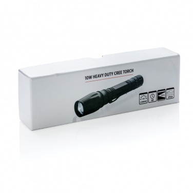 Logo trade advertising products image of: Torch 10W Heavy duty CREE