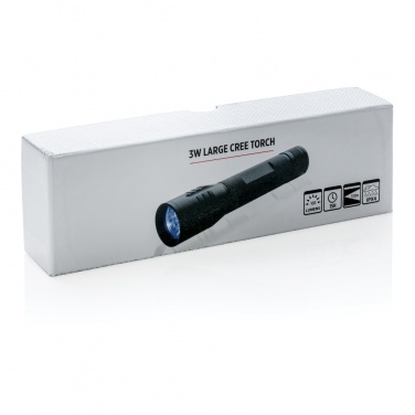 Logotrade promotional giveaways photo of: 3W large CREE torch