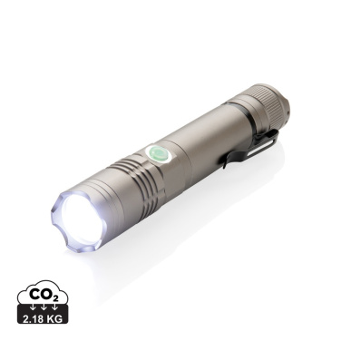 Logo trade corporate gifts image of: Rechargeable 3W flashlight