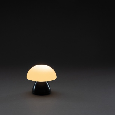 Logo trade promotional items image of: Luming RCS recycled plastic USB re-chargeable table lamp
