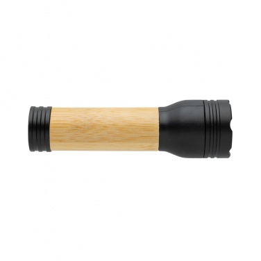 Logotrade promotional merchandise photo of: Lucid 1W RCS certified recycled plastic & bamboo torch