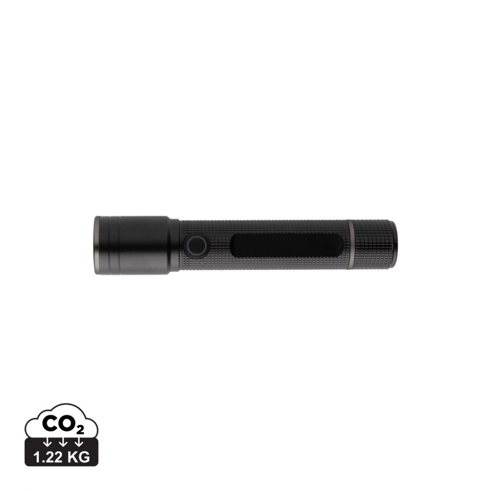 Logotrade promotional item image of: Gear X RCS recycled aluminum USB-rechargeable torch