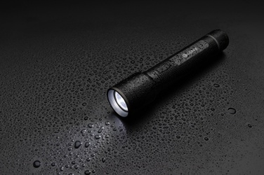 Logo trade promotional product photo of: Gear X RCS recycled aluminum USB-rechargeable torch large
