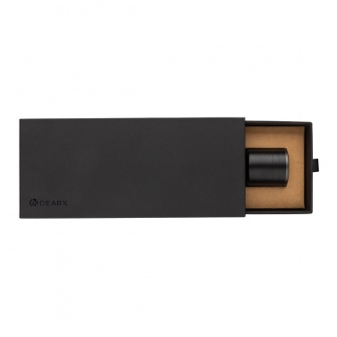 Logo trade promotional items image of: Gear X RCS recycled aluminum USB-rechargeable torch large