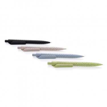 Logo trade promotional products image of: Wheat straw pen