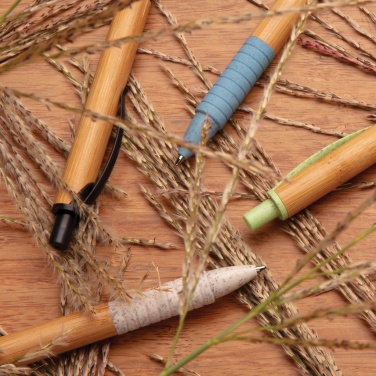 Logo trade promotional gift photo of: Bamboo & wheat straw pen